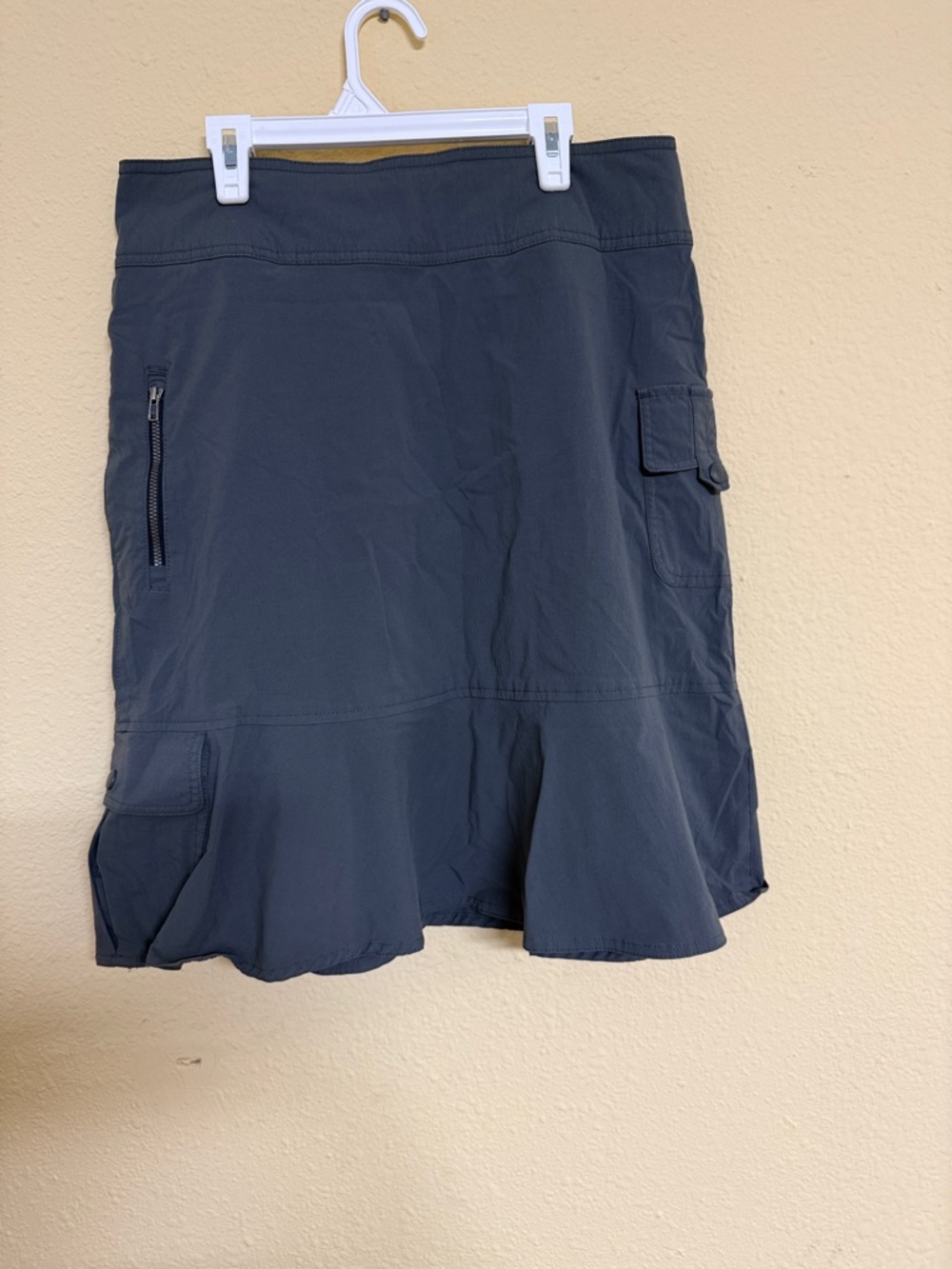 Royal Robbins Navy Blue Utility Cargo Skirt